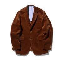 日本 BEAMS PLUS 灯芯绒三粒单排扣休闲西装服外套 单西夹克