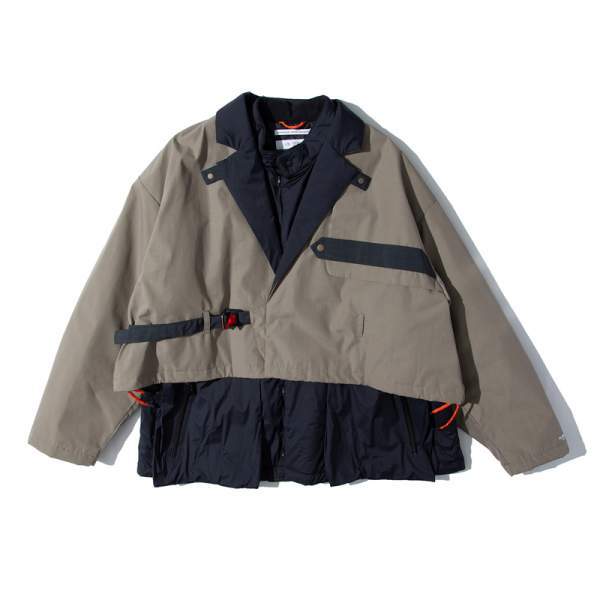 日本 F/CE 男款机能风两件套夹克棉服